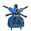 LINE2design Pedi-Save System - Pediatric Transport Heavy Duty Adjustable 5-Point Harness Webbing Deluxe Safety Medical Secure Pedi Save System Pediatric Immobilization with Storage Pouch - Royal Blue