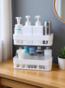 Linear Bathroom Organizer Without Drill Adhesive Wall