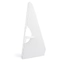 Lineco Cardboard Easel Backs, Self Stick Stand, 15 Inch, White, 25 Pack