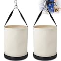 Lineman Canvas Bucket Tool Bag, 15" x 12
