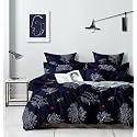 1 Reversible Comforter Super King size108 x 108 Both Side Same Print 1 Bedsheet King Size 108 * 108 inches with 2 Pillow Cover (Comforter with Bedsheet)-Multicolor