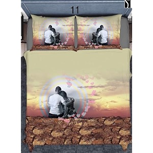 400 tc pure cotton super king size printed flat double bedsheet with 2 pillow cover 10834 x 10834 inchessuper king multicolor1 double king bedsheet and 2 pillow covers