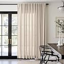 jinchan Linen Curtains Light Filtering Back Tab