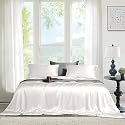 THE LINEN COMPANY King Bamboo Bedsheet with 2 Pillow Cover, 300 TC Cotton Sheets Suitable for Hotel and Living Room &amp; Bedsroom (108" X 108", Avocado Green)
