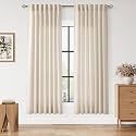 Linen Curtains for Living Room 72 Inches