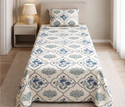 Linen Loom Cotton Blend Single Flat