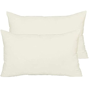 micro fiber filled light grey plain cotton pillow takiya combo set of 2 for bed room - 20x30 inch size pillow set of 2 for sleeping