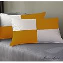 Micro Fiber Filled Light Grey Plain Cotton Pillow Takiya Combo Set of 2 for Bed Room - 20x30 Inch Size Pillow Set of 2 for Sleeping
