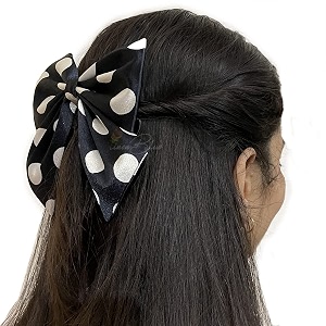 hair sailor bow clip for women and girls