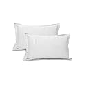 Linenwalas 100% Cotton Pillowcase, Set of 2 Pillowcover, Soft, Luxury King Size Pillow Covers with Envelope Closure, 210TC Breathable Hotel Quality Pillowcover (20x36 Inches/Steel Grey)