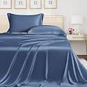 LINENWALAS Bedsheet For Double Bed Cotton With 2 Pillow Covers | 400 TC Softest Long Staple 100% Cotton Silky Soft - White