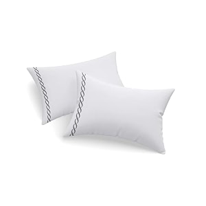 linenwalas pillow covers set of 2 cotton-400tc thread count softest long staple solid 100 cotton silky soft-king size pillow cases 2034x3634-white 9144 x 508 cm