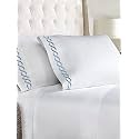LINENWALAS Pillow Covers Set Of 2 Cotton-400TC Thread Count Softest Long Staple Solid 100% Cotton Silky Soft-Standard Size Pillow Cases (17"X27")-Navy Blue, 68.58 X 43.18 Cm