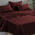 LINENWALAS 100% Cotton Percale Standard Size Pillow Case Set of 2, Crisp and Cooling 300 TC, Premium Cotton Printed Bed Pillow Covers (18x28 inch, Blush Meadow)