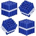 Lineshading 100 Pcs Anchors,5/16" X 2" for #14 or 1/4 Lag Screw,Blue