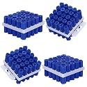 Lineshading 100 Pcs Anchors,5/16" X 1" for #14 or 1/4 Lag Screw,Blue