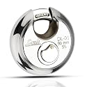Link Disc Lock 90mm Padlock | Stainless Steel Body | Hardened Shackle | 3 Silver Keys with Hi-Tech Nickle | 1 Padlock | Made in India | 10 Years Warranty