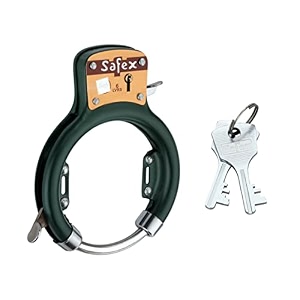 link safex sleek cycle lock-green