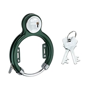link safex sleek cycle lock-green