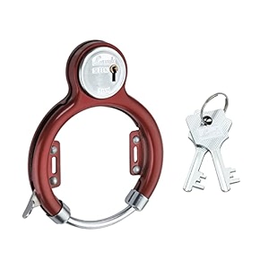 link safex sleek cycle lock-green