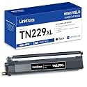 LinkDocs TN229XLBK High Yield Black Compatible Toner Cartridge Replacement for Brother TN229XL TN-229XL Black Work for Brother HL-L3280CDW HL-L3220CW MFC-L3720CDW MFC-L3780CDW Printers