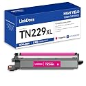LinkDocs TN229XLM High Yield Magenta Compatible Toner Cartridge Replacement for Brother TN229XL TN-229XL Magenta Work for Brother HL-L3280CDW HL-L3220CW MFC-L3720CDW MFC-L3780CDW Printers