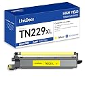 LinkDocs TN229XLY High Yield Yellow Compatible Toner Cartridge Replacement for Brother TN229XL TN-229XL Black Yellow for Brother HL-L3280CDW HL-L3220CW MFC-L3720CDW MFC-L3780CDW Printers