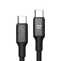 Charger Cable Super Fast USB C to USB C Charging Cable (60W USB 2.0) for iPhone15/15 Pro/15 Plus/15 Pro Max, iPad Pro/Air/Mini, MacBook Air, Samsung S23 Ultra/S23/S23+ and More (White)