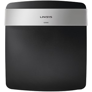 linksys e2500 n600 dual-band wi-fi router- black e2500