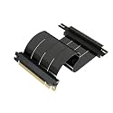 LINKUP PCIE 5.0 Riser Cable | (Used) | for Vertical GPU Mount | Right Angle | Graphics Card GPU Ready | Usable with PCIe 4.0 &amp; RX 9070/ RTX5090 | 15cm (Total Length: 19cm)