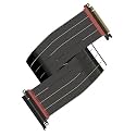 LINKUP PCIE 5.0 Riser Cable | (Used) | for Vertical GPU Mount | Straight | Graphics Card GPU Ready | Usable with PCIe 4.0 &amp; RX9070/ RTX5090 | 90cm (Total Length: 94cm)