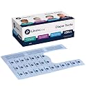 Disposable Diaper Sack Portable Essentials kit, (250 Pack), Blue (LTISLL250)