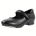 Linodes Easy Strap Tap Shoe for Girls and Boys (Toddler/Little Kid/Big Kid)