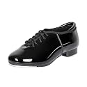 Linodes Unisex-Child Lace up Tap Shoe for Boys Girls Dance Shoes Flat
