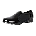 Linodes Unisex-Child Slip on Tap Shoe for Girls and Boys Dance Shoes