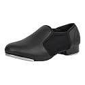 Linodes Unisex-Child Slip on Tap Shoe for Girls and Boys Dance Shoes