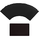 LINQS® Printable RFID/NFC PVC Card | NXP NTAG213 Chip | 144 Bytes Memory | Compatible with All NFC Phones and Readers (85.6 x 54 mm, Black Matte Finish, 250)