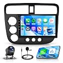 Linux Car Radio for Honda Civic 2001-2005 Wireless Carplay Android Auto