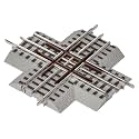 Lionel 90-Degree FasTrack Crossover Section for O Gauge Model Trains