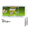 LIONMAX Stainless Steel Deck Screws #8 x 1-1/4 Inch, Wood Screws, 300PCS