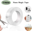 Lionsmill Double-sided Tape Double-sided Tape double side tape mounting things to the wall, mobile phones, keys, pens, decorations, wall hangings gel tape adhesive tape Double-sided Tape Reusable and Washable Adhesive Silicon