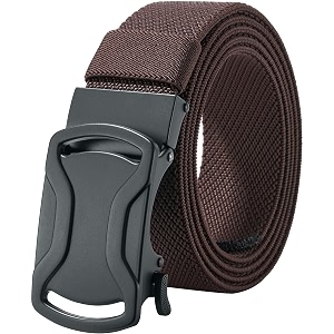 LionVII Elastic Ratchet Men Belts Stretch Belt