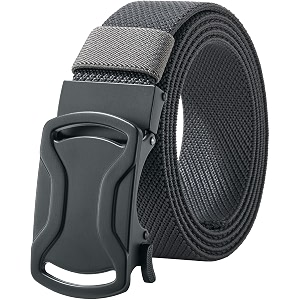 LionVII Elastic Ratchet Men Belts Stretch Belt