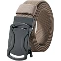 LionVII Elastic Ratchet Men Belts Stretch Belt