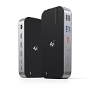 LIONWEI Laptop Docking Station,16 in 1 USB C Docking Station Triple Monitor