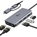 LIONWEI USB 3.0 to Dual HDMI Docking Station for MacBook (Driver Needed)