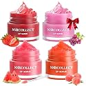 ANRCOLLECT 4-Pack Lip Scrub & Lip Mask Set