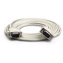 LipiWorld® Serial RS232 9-Pin 9 Pin PC Converter Extension Cable (Serial RS232 Female to Female 1.2M)(Grey)