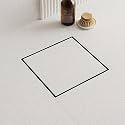 LIPKA 12 x 12 Inches Square Tile Insert Floor Drain | 304 Grade Stainless Steel/Invisible Shower Drain Channel |Waste Water Floor Drain for Bathroom &amp; Showers Areas/Drain Jali with Anti Cockroach Trap