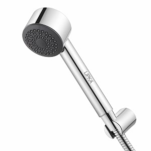 lipka legend hand shower complete set  chrome finish abs handheld shower 1m 304 ss shower tube amp holder